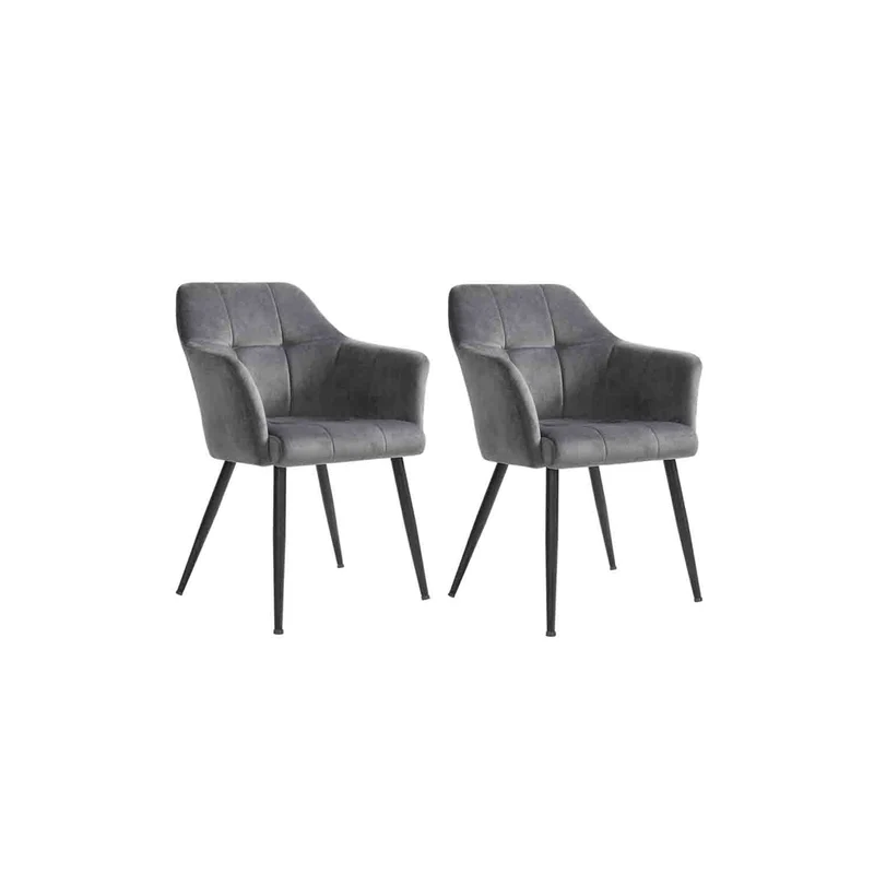 Silla de Comedor de Terciopelo