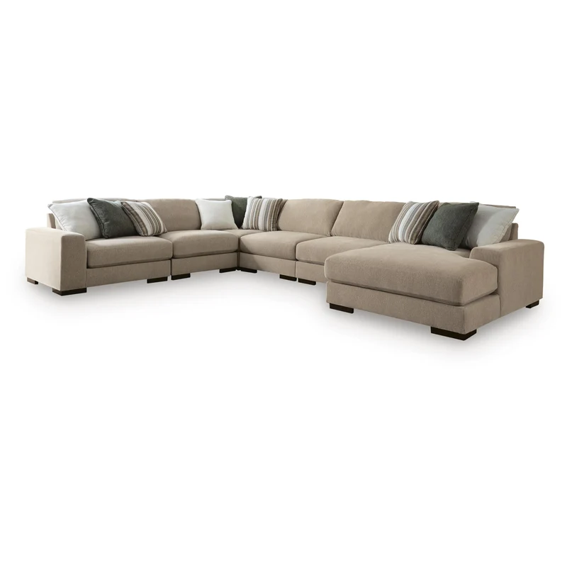 Benchcraft Linenhause 31803S15 6 pc Sectional with Chaise
