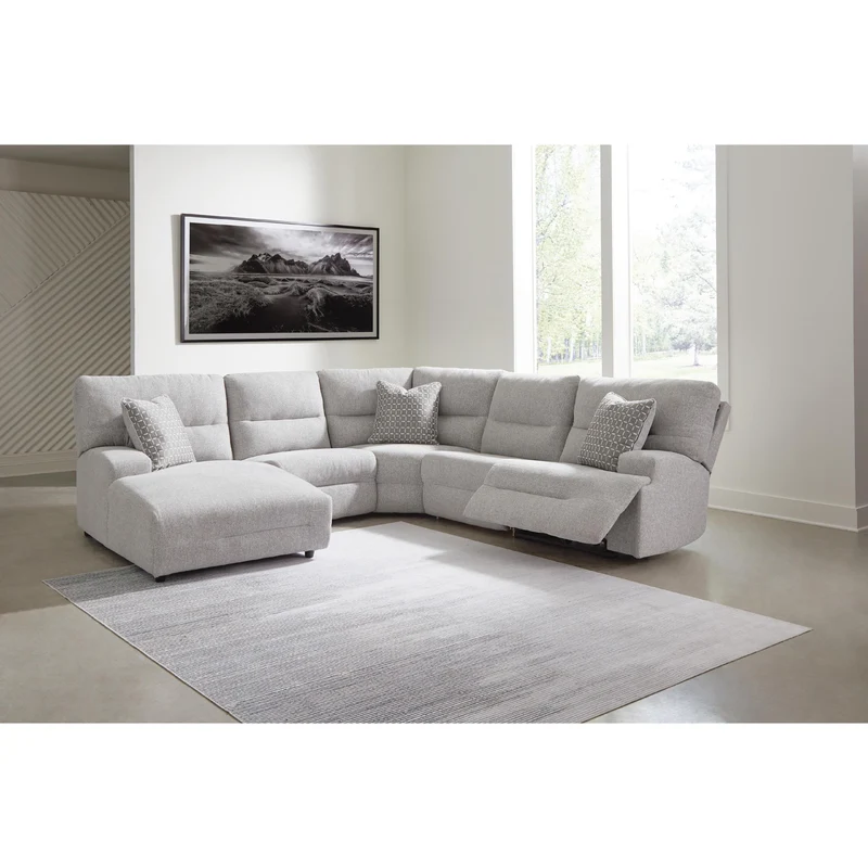 Signature Design by Ashley Acklen Place 93605S22 5 pc Power Reclining Sectional with Chaise