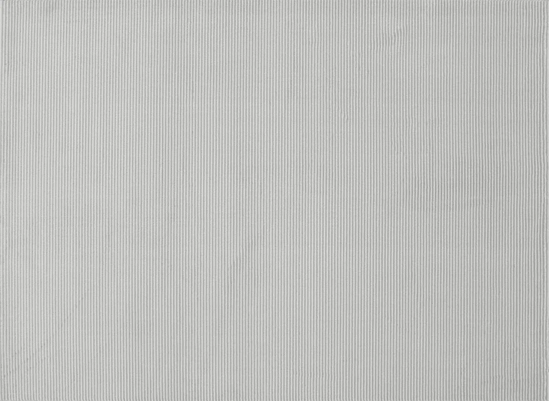 Alfombra gris a rayas 160 x 230 cm CLEO
