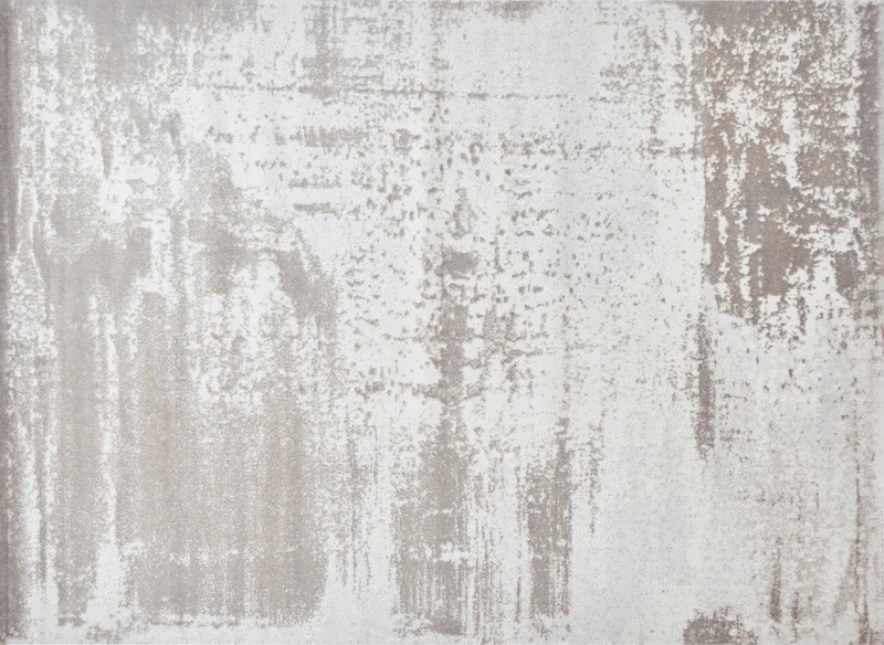 Alfombra beige con efecto cemento 200 x 290 cm MINERAL