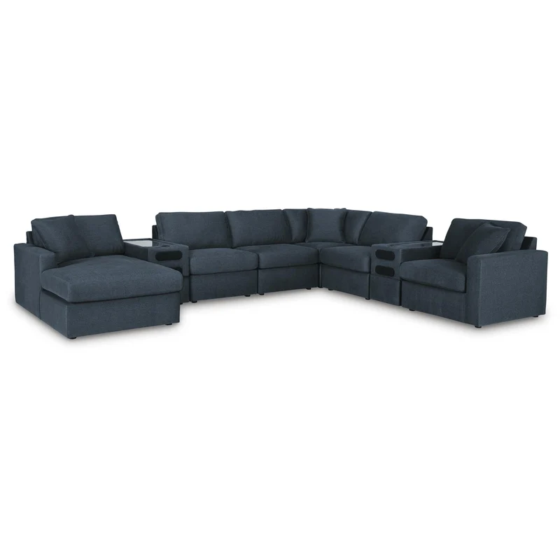 Signature Design by Ashley Modmax Fabric 8 pc Sectional 9212116S/9212127/9212127/9212146/9212146/9212146/9212165/9212177