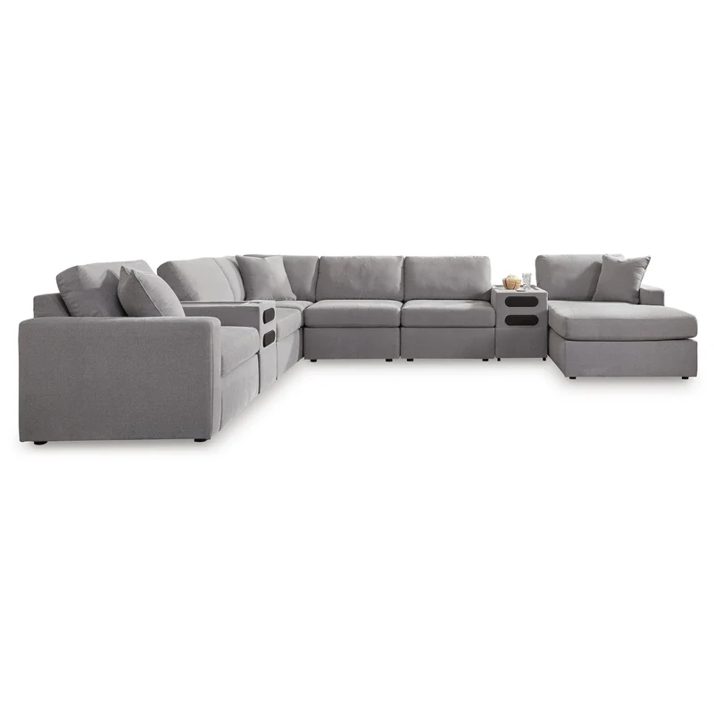 Signature Design by Ashley Modmax Fabric 8 pc Sectional 9210417S/9210427/9210427/9210446/9210446/9210446/9210464/9210477