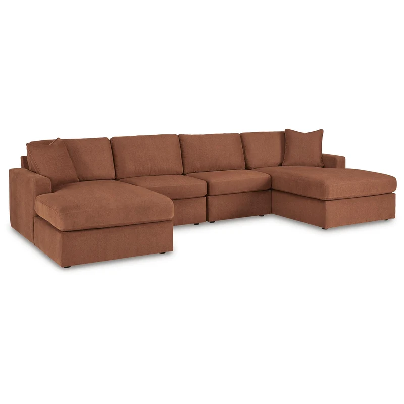Signature Design by Ashley Modmax Fabric 4 pc Sectional 9210216S/9210217S/9210246/9210246
