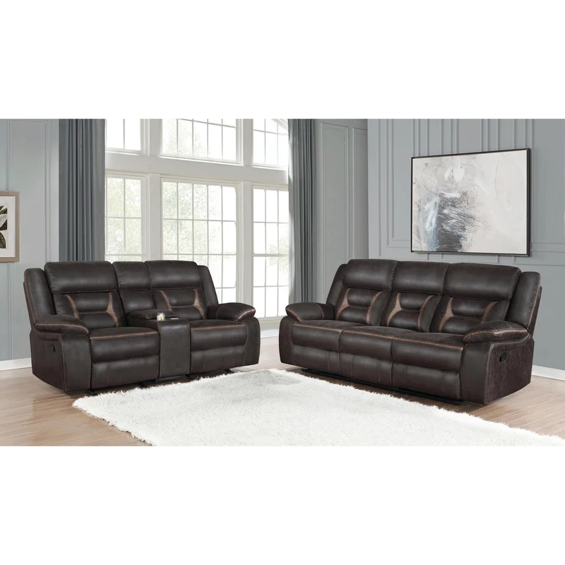 Coaster Furniture Greer 651354-S2 2 pc Reclining Living Room Set