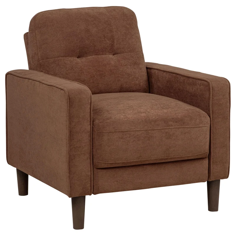 Coaster Furniture Bowen II 509973 Fabric Upholstered Track Arm Accent Chair - Rust