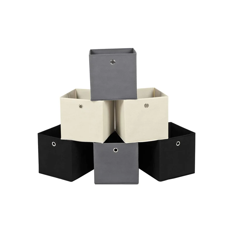Juego de 6 Cajas de Almacenamiento