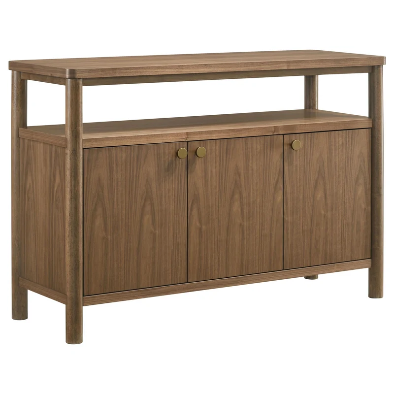 Coaster Furniture Crestmore 108575 52-inch Dining Cabinet Sideboard Buffet - Walnut