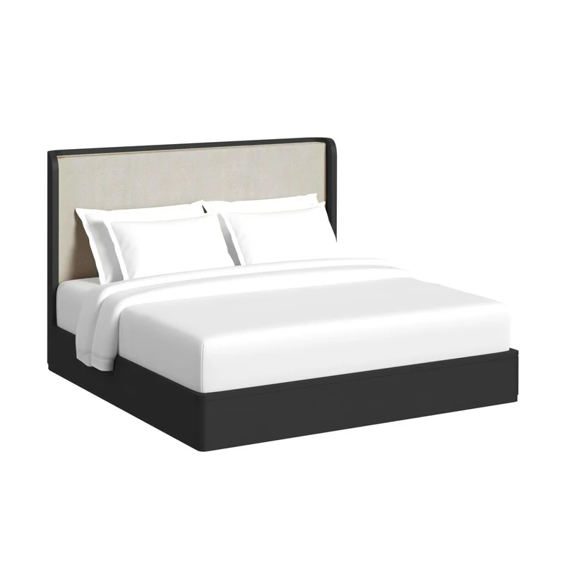 Elements International Rosalie B-16860-8-KB King Upholstered Bed