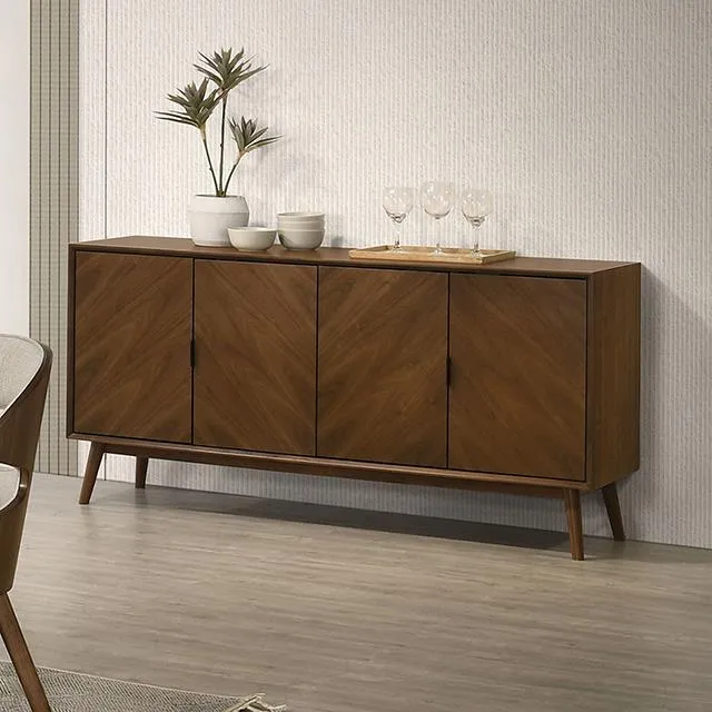 Furniture of America Hillerod FM32004WN-SV Sideboard