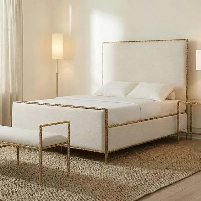 Furniture of America Valda FM77000GD-Q-3A Queen Bed