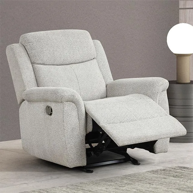 Furniture of America Sandbach FM6013LG-CH-M Manual Glider Recliner