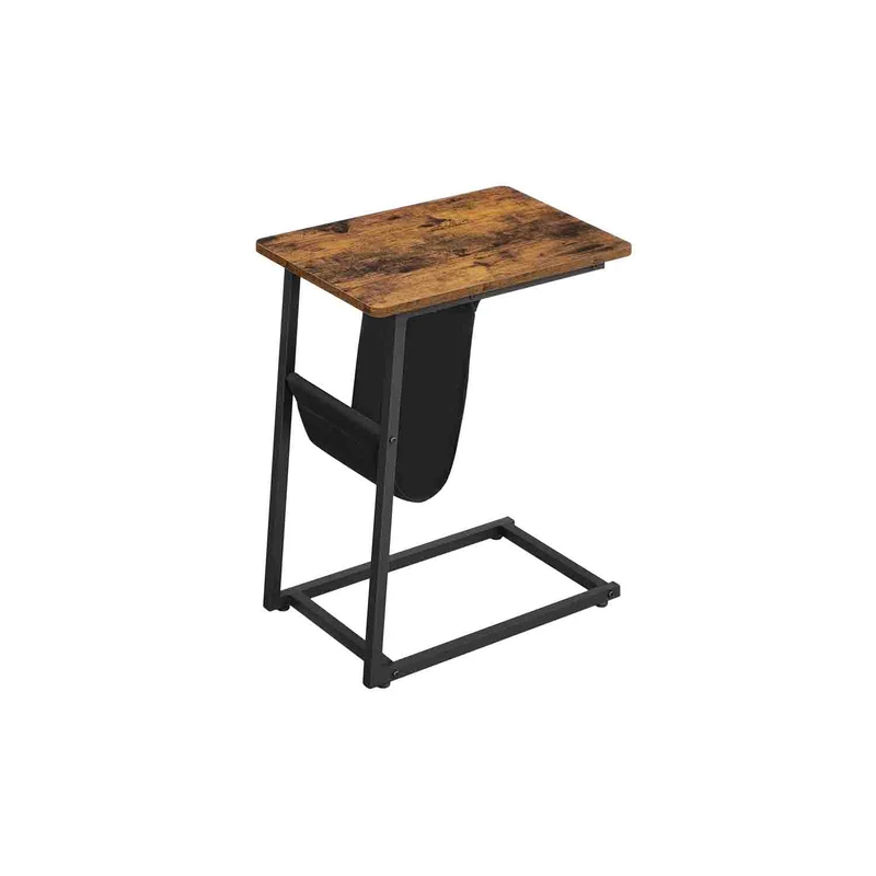 Mesa Auxiliar de sofá con Ruedas