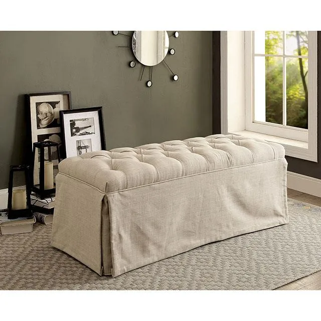 Furniture of America Payson CM3342BN-BG-3A Bench