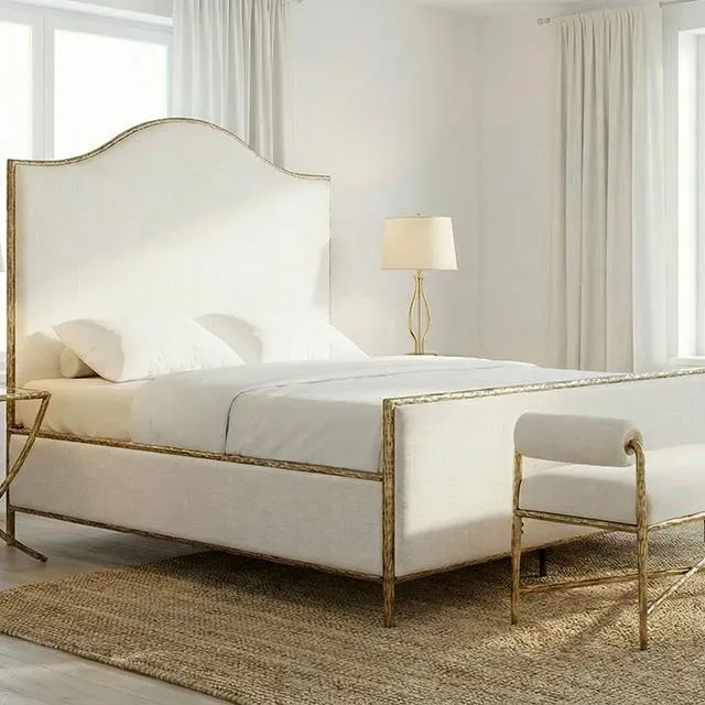 Furniture of America Vilna FM77001GD-Q-3A Queen Bed