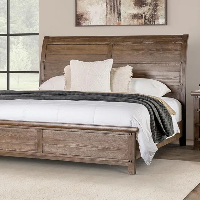 Furniture of America Merthyr FM7431BR-Q-BED Queen Bed