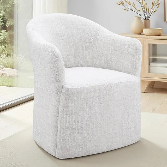 Furniture of America Sema FM3004WH-AC Arm Chair