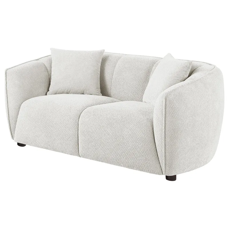 Coaster Furniture Aleisha 503065 Fabric Upholstered Loveseat - Sand