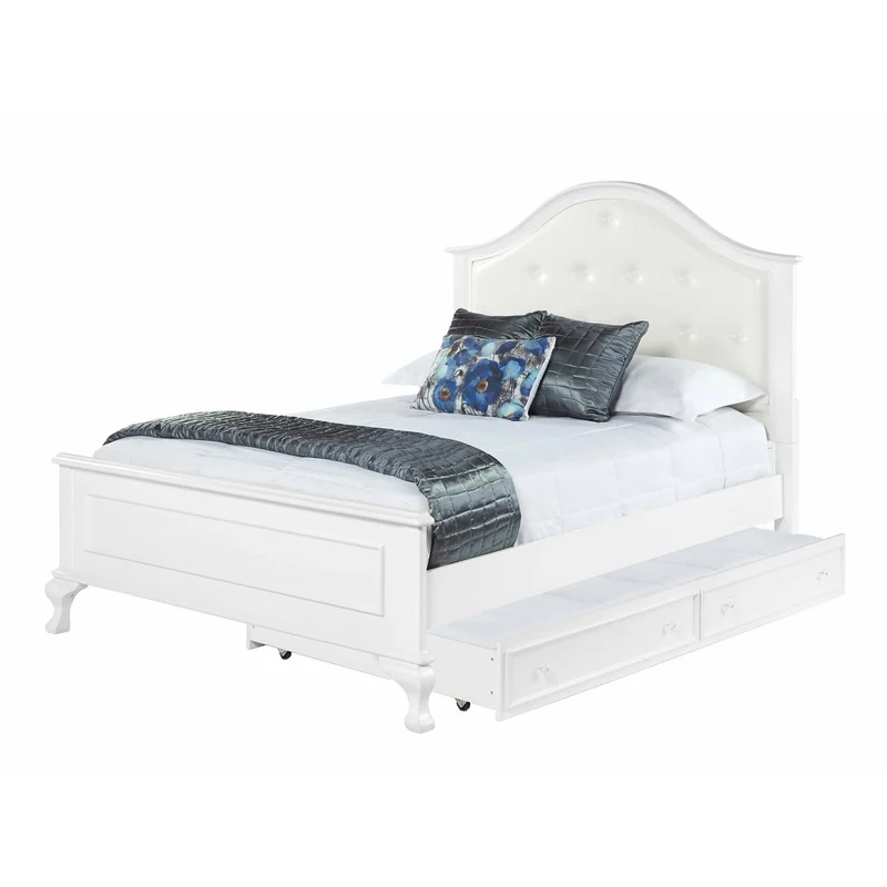 Elements International Jesse JS700FTB Full Panel Bed w/ Trundle