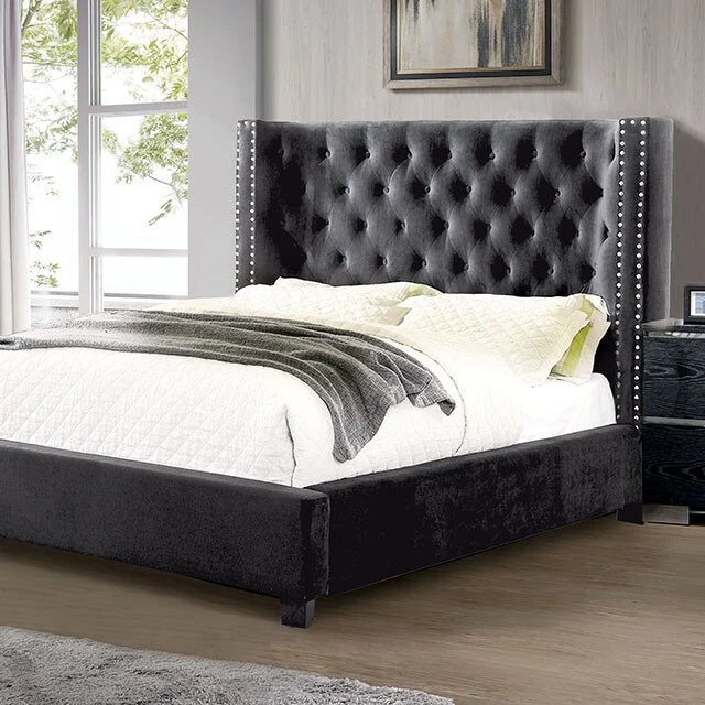 Furniture of America Cayla Queen Bed CM7779BK-Q-BED-VN