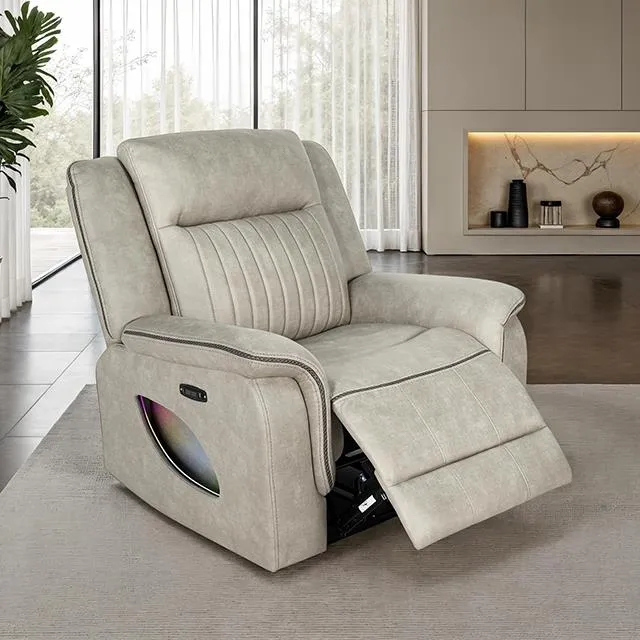 Furniture of America Arturus NX6061LB-CH-PM Power Recliner