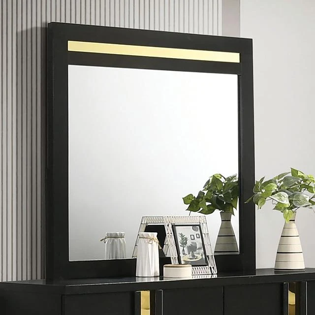 Furniture of America Lillestrom FM7217BK-M Mirror