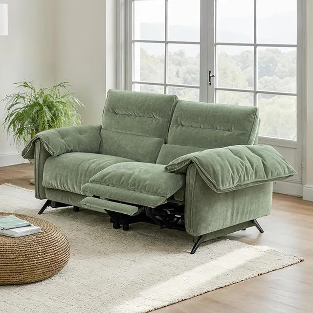 Furniture of America Morley CM9943GR-LV-PM-PK Power Loveseat