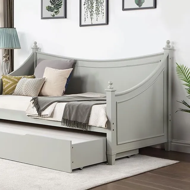 Furniture of America Lycoris CM1477GY-BED+TR Daybed