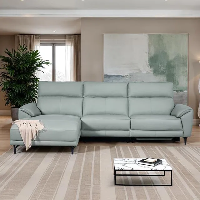 Furniture of America Theola CM9937PB-SECT-PM-L Power Sectional