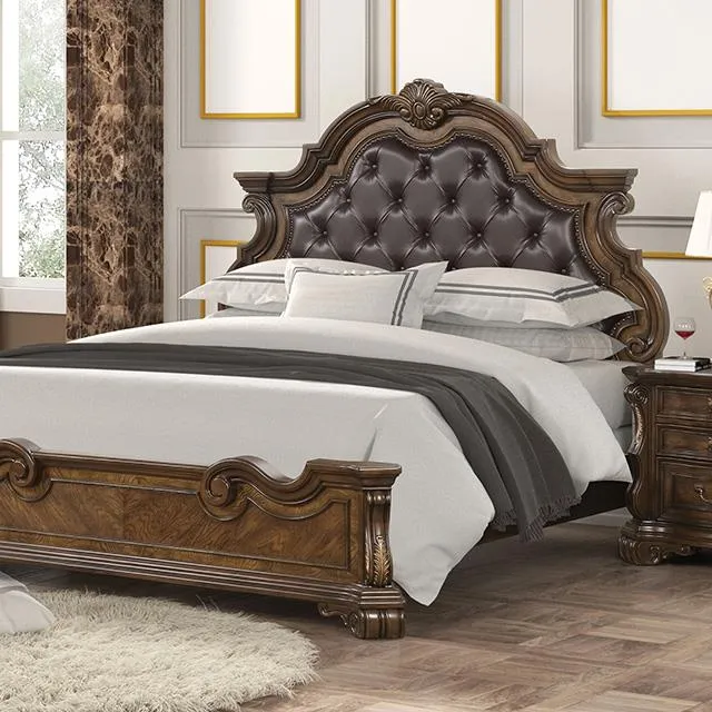 Furniture of America Leovanni FM70003DB-Q-F-BED Queen Bed