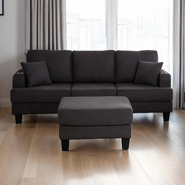 Furniture of America Cinderford SL6936DG-SF-PK Sofa