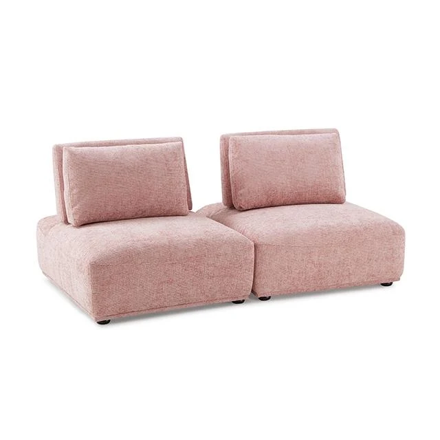 Furniture of America Stavanger FM63001PK-B 2-Seater