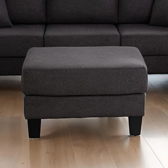 Furniture of America Cinderford SL6936DG-OT Storage Ottoman