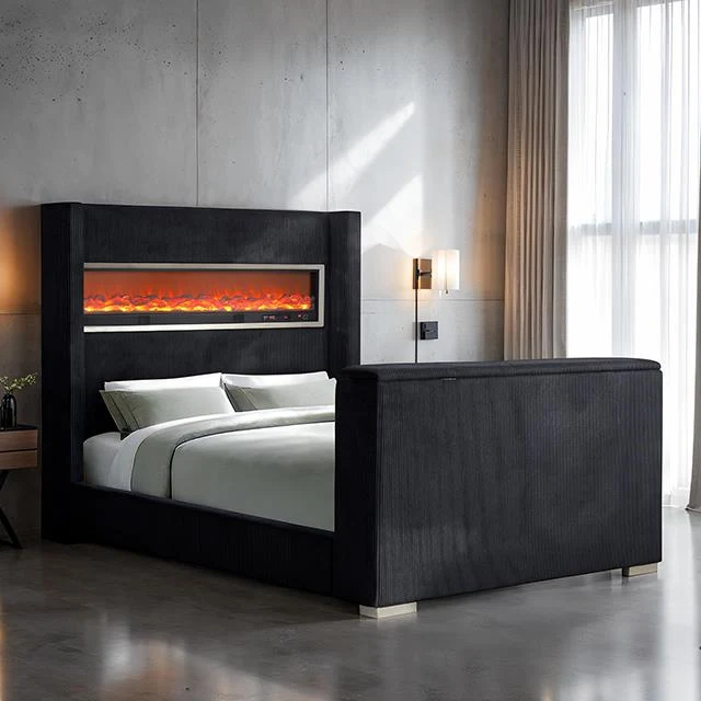 Furniture of America Sumter FM74004BK-EK-BED King Bed