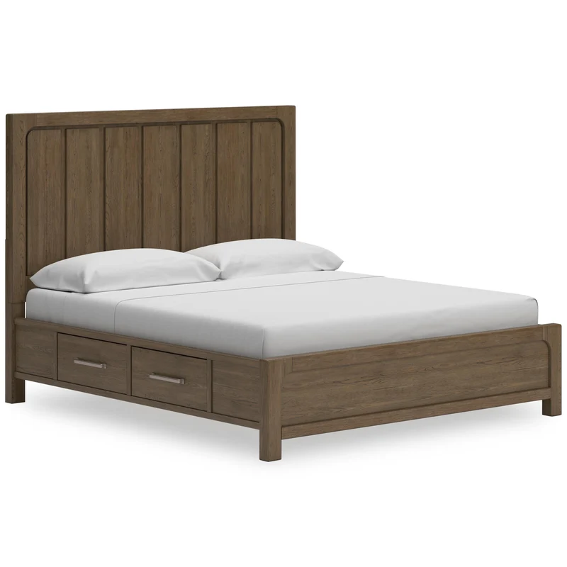 Signature Design by Ashley Cabalynn B974B9 California King Panel Bed with Storage