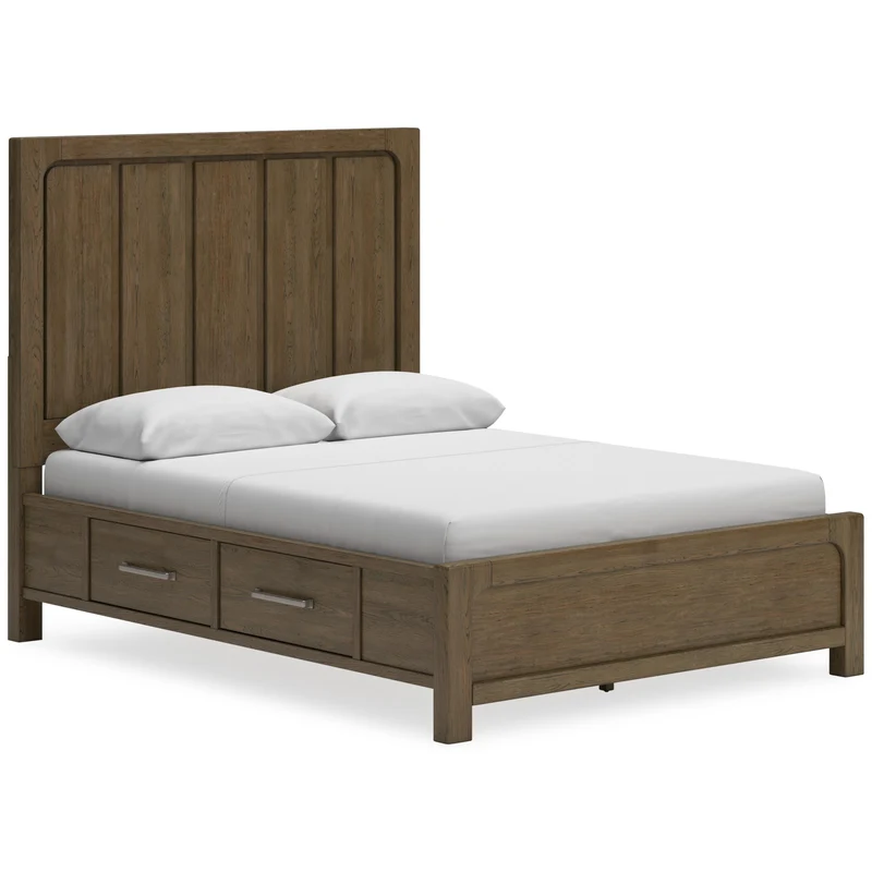 Signature Design by Ashley Cabalynn B974B4 Queen Panel Bed with Storage
