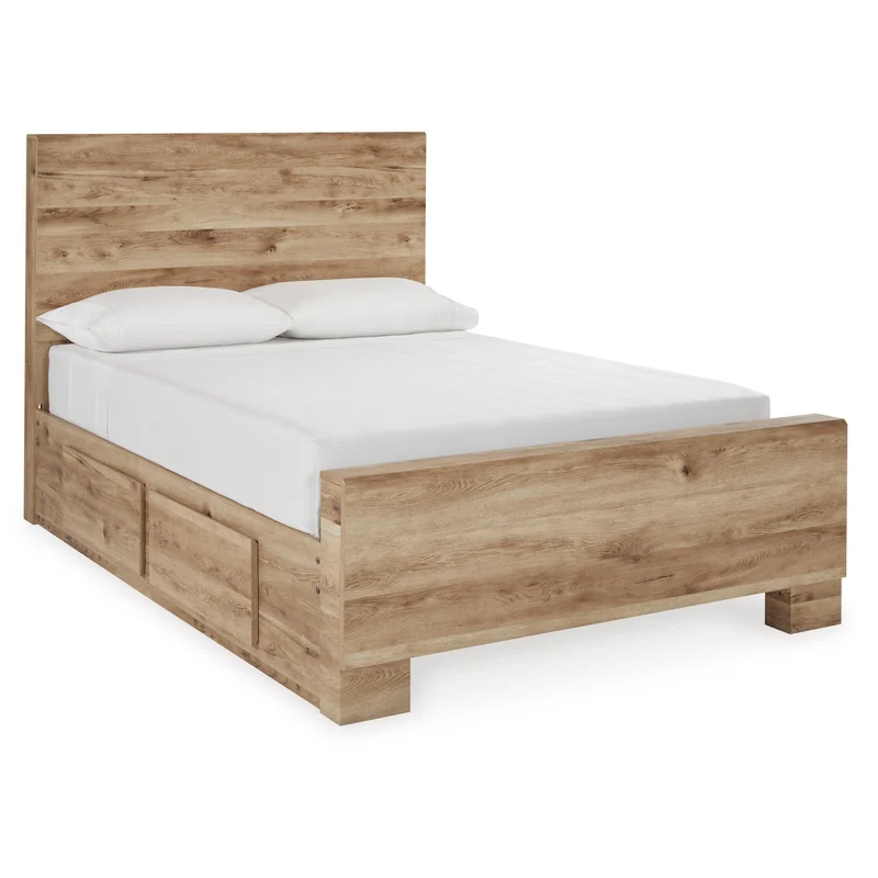 Signature Design by Ashley Hyanna B1050B29 Full Panel Bed with 2 Side Storage