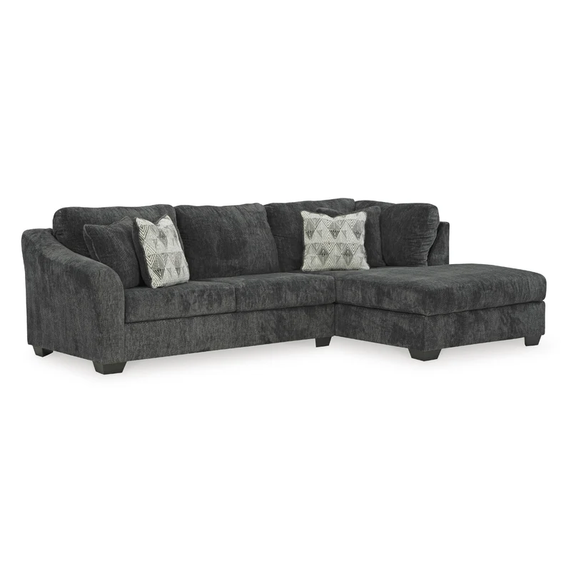 Signature Design by Ashley Biddeford 35504S4 2 pc Sleeper Sectional with Chaise