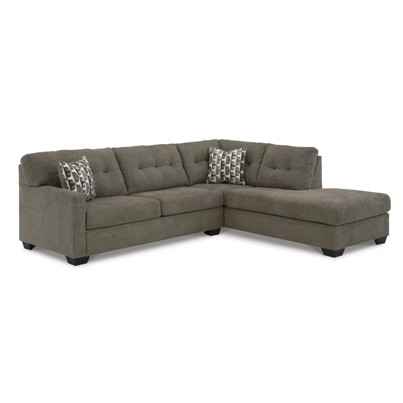 Signature Design by Ashley Mahoney 31005S4 2 pc Sleeper Sectional with Chaise
