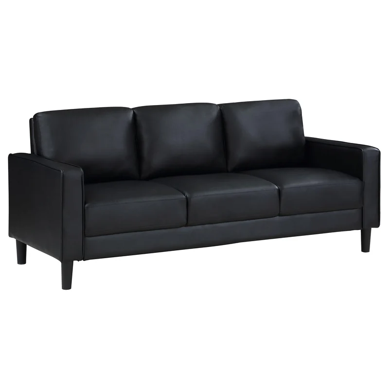 Coaster Furniture Ruth 508361 Upholstered Track Arm Sofa - Black