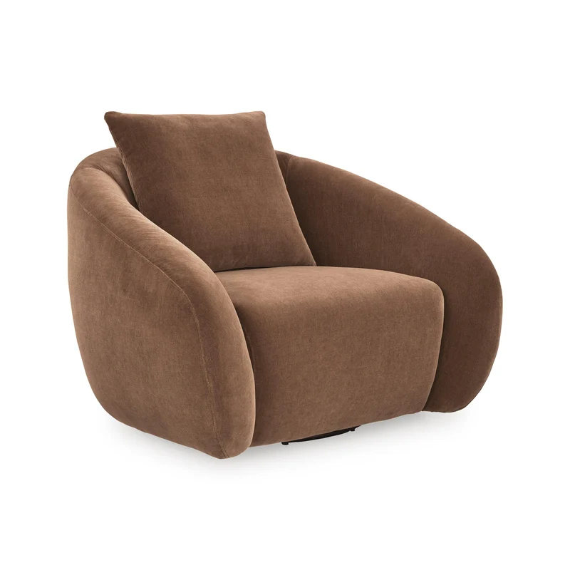 Signature Design by Ashley Yahya Swivel Fabric Accent Chair A3000780