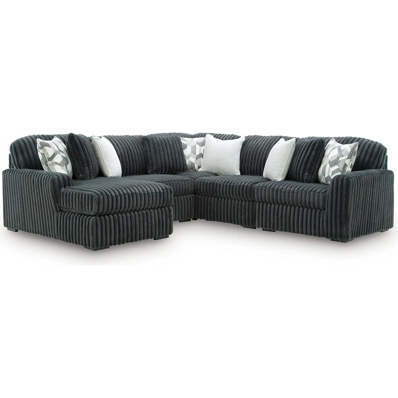 Signature Design by Ashley Midnight-Madness 98105S22 5 pc Sectional with Chaise