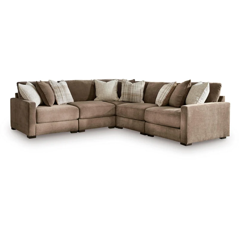 Benchcraft Camellia-Court 5 pc Sectional 6820764/6820746/6820777/6820746/6820765