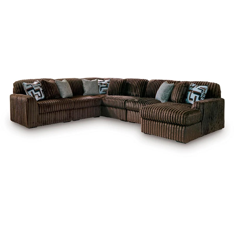 Signature Design by Ashley Midnight-Madness 98104S24 6 pc Sectional with Chaise