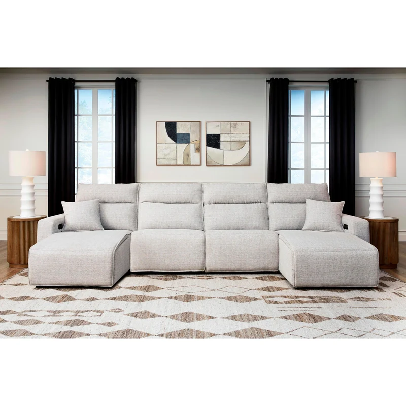Signature Design by Ashley ModMax II 65907S11 4 pc Power Reclining Sectional with Chaise