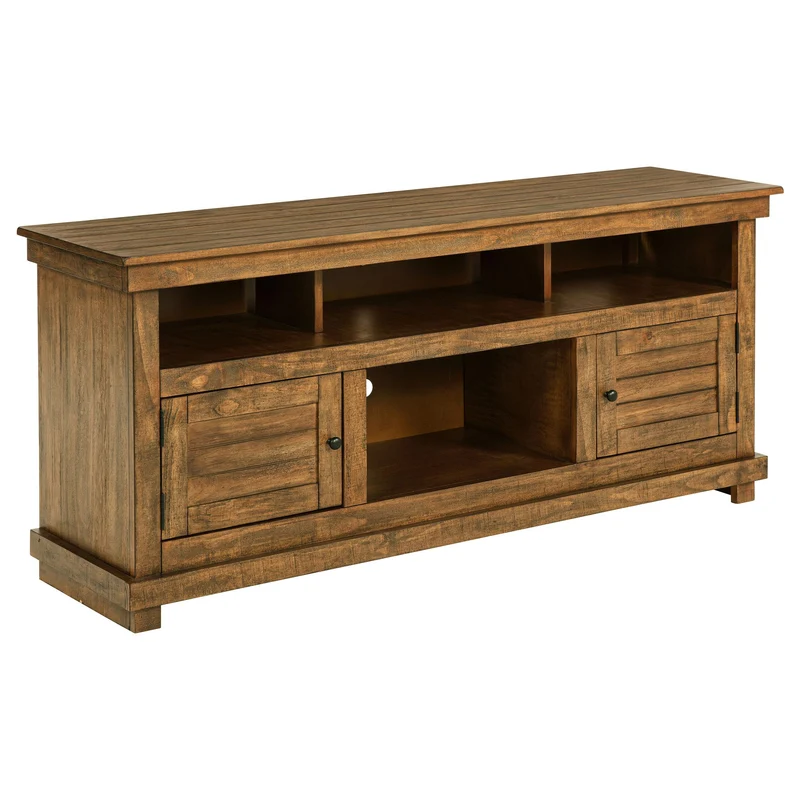 Coaster Furniture Payne 710042 60-inch TV Stand Media Console - Distressed Brown
