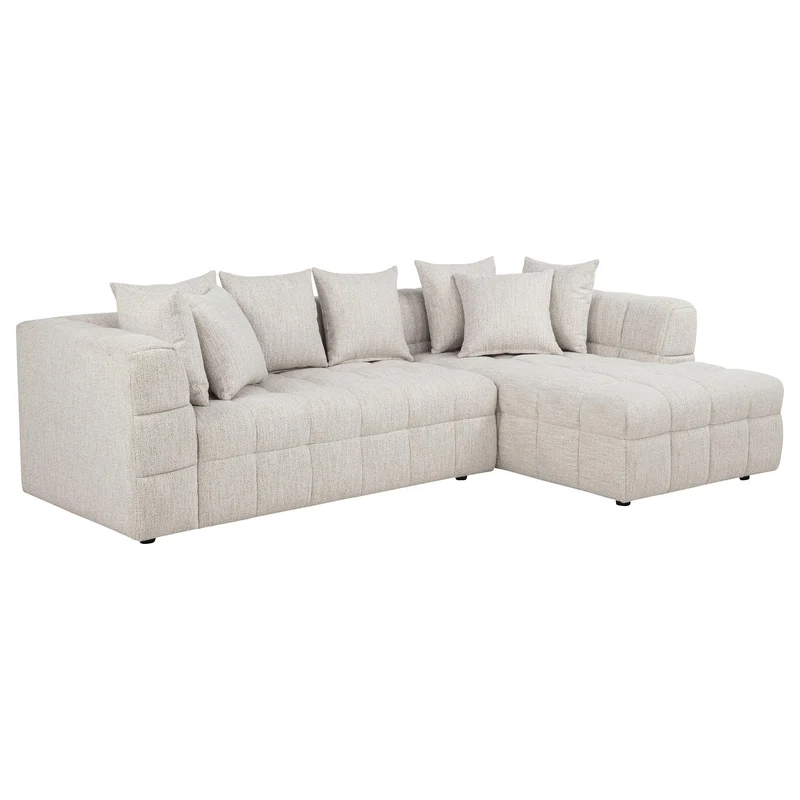 Coaster Furniture Amara 551911-SETB 2-Piece Upholstered Sectional Sofa