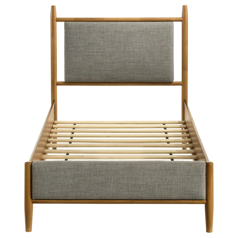 Coaster Furniture Mason 315914T 46-inch Twin Panel Platform Bed - Grey/Light Brown