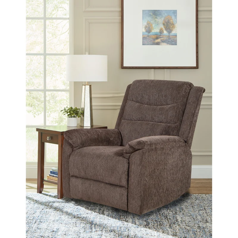 Behold Home 7578-65 Glider Recliner - Abington Chocolate