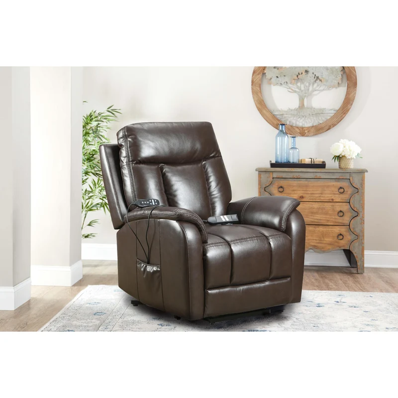 Behold Home 106L-66PP Lift Recliner - Jamey Chocolate